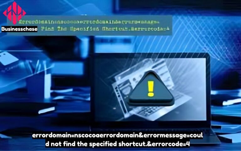 Understanding the Error: “errordomain=nscocoaerrordomain&errormessage=could not find the specified shortcut.&errorcode=4”