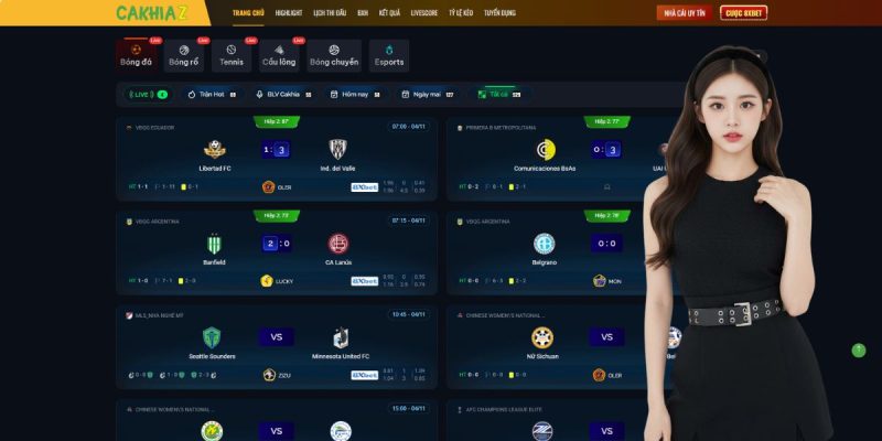 Watch Live Football on Cakhia TV – Live Match Results