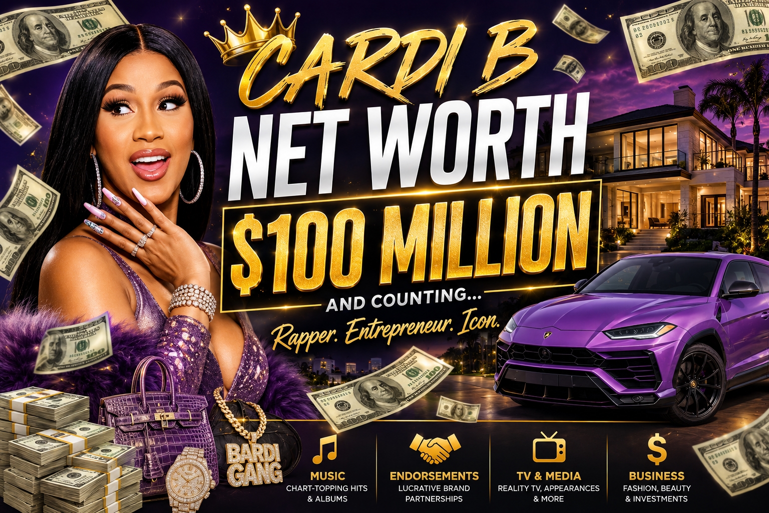 Cardi B Net Worth